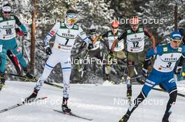 24.02.2017, Lahti, Finland (FIN): Eero Hirvonen (FIN), Fabian Riessle (GER), (l-r)  - FIS nordic world ski championships, nordic combined, individual gundersen HS100/10km, Lahti (FIN). www.nordicfocus.com. © Modica/NordicFocus. Every downloaded picture is fee-liable.