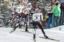 24.02.2017, Lahti, Finland (FIN): Bernhard Gruber (AUT), Mario Seidl (AUT), (l-r)  - FIS nordic world ski championships, nordic combined, individual gundersen HS100/10km, Lahti (FIN). www.nordicfocus.com. © Modica/NordicFocus. Every downloaded picture is fee-liable.