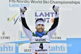 01.03.2017, Lahti, Finland (FIN): Francois Braud (FRA) - FIS nordic world ski championships, nordic combined, individual gundersen HS130/10km, Lahti (FIN). www.nordicfocus.com. © Thibaut/NordicFocus. Every downloaded picture is fee-liable.