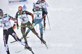 01.03.2017, Lahti, Finland (FIN): Johannes Rydzek (GER), Francois Braud (FRA) - FIS nordic world ski championships, nordic combined, individual gundersen HS130/10km, Lahti (FIN). www.nordicfocus.com. © Thibaut/NordicFocus. Every downloaded picture is fee-liable.