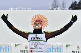 01.03.2017, Lahti, Finland (FIN): Johannes Rydzek (GER) - FIS nordic world ski championships, nordic combined, individual gundersen HS130/10km, Lahti (FIN). www.nordicfocus.com. © Thibaut/NordicFocus. Every downloaded picture is fee-liable.