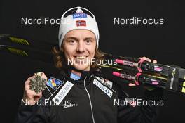 24.02.2017, Lahti, Finland (FIN): Mikko Kokslien (NOR) - FIS nordic world ski championships, nordic combined, medals, Lahti (FIN). www.nordicfocus.com. © NordicFocus. Every downloaded picture is fee-liable.