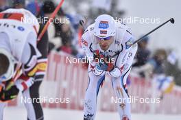 26.02.2017, Lahti, Finland (FIN): Magnus Moan (NOR) - FIS nordic world ski championships, nordic combined, team HS100/4x5km, Lahti (FIN). www.nordicfocus.com. © Thibaut/NordicFocus. Every downloaded picture is fee-liable.