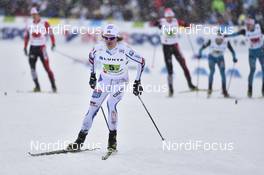 26.02.2017, Lahti, Finland (FIN): Mikko Kokslien (NOR) - FIS nordic world ski championships, nordic combined, team HS100/4x5km, Lahti (FIN). www.nordicfocus.com. © Thibaut/NordicFocus. Every downloaded picture is fee-liable.