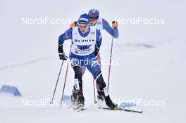 26.02.2017, Lahti, Finland (FIN): Kristjan Ilves (EST) - FIS nordic world ski championships, nordic combined, team HS100/4x5km, Lahti (FIN). www.nordicfocus.com. © Thibaut/NordicFocus. Every downloaded picture is fee-liable.