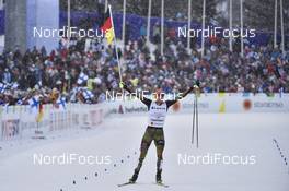 26.02.2017, Lahti, Finland (FIN): Johannes Rydzek (GER) - FIS nordic world ski championships, nordic combined, team HS100/4x5km, Lahti (FIN). www.nordicfocus.com. © Thibaut/NordicFocus. Every downloaded picture is fee-liable.