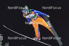 23.11.2017, Ruka, Finland (FIN): Vid Vrhovnik (SLO) - FIS world cup nordic combined, provisional competition round, Ruka (FIN). www.nordicfocus.com. © Rauschendorfer/NordicFocus. Every downloaded picture is fee-liable.