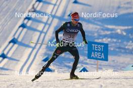 03.12.2017, Lillehammer, Norway (NOR): Fabian Riessle (GER) - FIS world cup nordic combined, individual gundersen HS138/10km, Lillehammer (NOR). www.nordicfocus.com. © Rauschendorfer/NordicFocus. Every downloaded picture is fee-liable.
