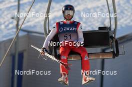 01.12.2017, Lillehammer, Norway (NOR): Bryan Fletcher (USA) - FIS world cup nordic combined, training, Lillehammer (NOR). www.nordicfocus.com. © Rauschendorfer/NordicFocus. Every downloaded picture is fee-liable.