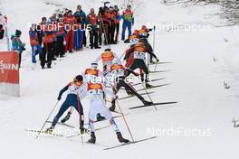 16.12.2017, Ramsau, Austria (AUT): leaders  - FIS world cup nordic combined, individual gundersen HS96/10km, Ramsau (AUT). www.nordicfocus.com. © Rauschendorfer/NordicFocus. Every downloaded picture is fee-liable.