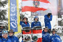 17.12.2017, Ramsau, Austria (AUT): spectators  - FIS world cup nordic combined, individual gundersen HS96/10km, Ramsau (AUT). www.nordicfocus.com. © Rauschendorfer/NordicFocus. Every downloaded picture is fee-liable.