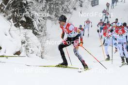 17.12.2017, Ramsau, Austria (AUT): Lukas Greiderer (AUT) - FIS world cup nordic combined, individual gundersen HS96/10km, Ramsau (AUT). www.nordicfocus.com. © Rauschendorfer/NordicFocus. Every downloaded picture is fee-liable.