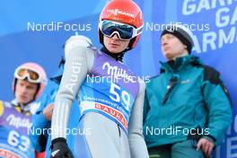 31.12.2016, Garmisch, Germany (GER): Richard Freitag (GER) - FIS world cup ski jumping, four hills tournament, training, Garmisch (GER). www.nordicfocus.com. © Rauschendorfer/NordicFocus. Every downloaded picture is fee-liable.