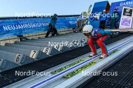 31.12.2016, Garmisch, Germany (GER): Simon Ammann (SUI) - FIS world cup ski jumping, four hills tournament, training, Garmisch (GER). www.nordicfocus.com. © Rauschendorfer/NordicFocus. Every downloaded picture is fee-liable.