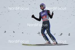 01.01.2017, Garmisch, Germany (GER): Andreas Wellinger (GER) - FIS world cup ski jumping, four hills tournament, individual HS140, Garmisch (GER). www.nordicfocus.com. © Rauschendorfer/NordicFocus. Every downloaded picture is fee-liable.
