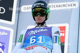 31.12.2016, Garmisch, Germany (GER): Peter Prevc (SLO) - FIS world cup ski jumping, four hills tournament, training, Garmisch (GER). www.nordicfocus.com. © Rauschendorfer/NordicFocus. Every downloaded picture is fee-liable.