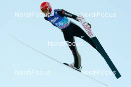 31.12.2016, Garmisch, Germany (GER): Karl Geiger (GER) - FIS world cup ski jumping, four hills tournament, training, Garmisch (GER). www.nordicfocus.com. © Rauschendorfer/NordicFocus. Every downloaded picture is fee-liable.