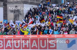 01.01.2017, Garmisch, Germany (GER): spectators with flags - FIS world cup ski jumping, four hills tournament, individual HS140, Garmisch (GER). www.nordicfocus.com. © Rauschendorfer/NordicFocus. Every downloaded picture is fee-liable.