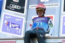 31.12.2016, Garmisch, Germany (GER): Jarkko Maeaettae (FIN) - FIS world cup ski jumping, four hills tournament, training, Garmisch (GER). www.nordicfocus.com. © Rauschendorfer/NordicFocus. Every downloaded picture is fee-liable.