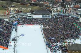 01.01.2017, Garmisch, Germany (GER): stadium   - FIS world cup ski jumping, four hills tournament, individual HS140, Garmisch (GER). www.nordicfocus.com. © Rauschendorfer/NordicFocus. Every downloaded picture is fee-liable.
