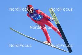 31.12.2016, Garmisch, Germany (GER): Dimitry Vassiliev (RUS) - FIS world cup ski jumping, four hills tournament, training, Garmisch (GER). www.nordicfocus.com. © Rauschendorfer/NordicFocus. Every downloaded picture is fee-liable.