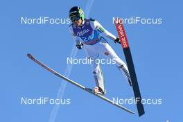 31.12.2016, Garmisch, Germany (GER): Jernej Damjan (SLO) - FIS world cup ski jumping, four hills tournament, training, Garmisch (GER). www.nordicfocus.com. © Rauschendorfer/NordicFocus. Every downloaded picture is fee-liable.
