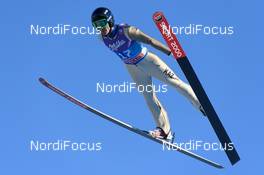 31.12.2016, Garmisch, Germany (GER): Marat Zhaparov (KAZ) - FIS world cup ski jumping, four hills tournament, training, Garmisch (GER). www.nordicfocus.com. © Rauschendorfer/NordicFocus. Every downloaded picture is fee-liable.