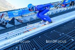 31.12.2016, Garmisch, Germany (GER): Denis Kornilov (RUS) - FIS world cup ski jumping, four hills tournament, training, Garmisch (GER). www.nordicfocus.com. © Rauschendorfer/NordicFocus. Every downloaded picture is fee-liable.