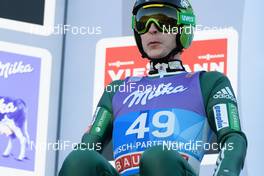 31.12.2016, Garmisch, Germany (GER): Jurij Tepes (SLO) - FIS world cup ski jumping, four hills tournament, training, Garmisch (GER). www.nordicfocus.com. © Rauschendorfer/NordicFocus. Every downloaded picture is fee-liable.