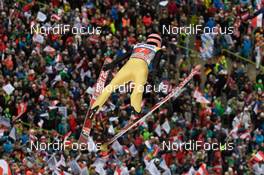 04.01.2017, Innsbruck, Austria (AUT): Manuel Fettner (AUT) - FIS world cup ski jumping, four hills tournament, individual HS130, Innsbruck (AUT). www.nordicfocus.com. © Rauschendorfer/NordicFocus. Every downloaded picture is fee-liable.