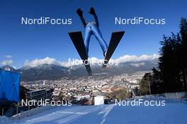 03.01.2017, Innsbruck, Austria (AUT): Stefan Hula (POL) - FIS world cup ski jumping, four hills tournament, training, Innsbruck (AUT). www.nordicfocus.com. © Rauschendorfer/NordicFocus. Every downloaded picture is fee-liable.