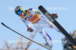 03.01.2017, Innsbruck, Austria (AUT): Domen Prevc (SLO) - FIS world cup ski jumping, four hills tournament, training, Innsbruck (AUT). www.nordicfocus.com. © Rauschendorfer/NordicFocus. Every downloaded picture is fee-liable.