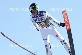03.01.2017, Innsbruck, Austria (AUT): Jernej Damjan (SLO) - FIS world cup ski jumping, four hills tournament, training, Innsbruck (AUT). www.nordicfocus.com. © Rauschendorfer/NordicFocus. Every downloaded picture is fee-liable.