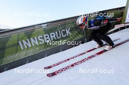 03.01.2017, Innsbruck, Austria (AUT): Tom Hilde (NOR) - FIS world cup ski jumping, four hills tournament, training, Innsbruck (AUT). www.nordicfocus.com. © Rauschendorfer/NordicFocus. Every downloaded picture is fee-liable.