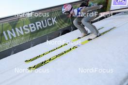 03.01.2017, Innsbruck, Austria (AUT): Lukas Hlava (CZE) - FIS world cup ski jumping, four hills tournament, training, Innsbruck (AUT). www.nordicfocus.com. © Rauschendorfer/NordicFocus. Every downloaded picture is fee-liable.