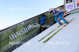 03.01.2017, Innsbruck, Austria (AUT): Roman Koudelka (CZE) - FIS world cup ski jumping, four hills tournament, training, Innsbruck (AUT). www.nordicfocus.com. © Rauschendorfer/NordicFocus. Every downloaded picture is fee-liable.