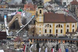 04.01.2017, Innsbruck, Austria (AUT): Peter Prevc (SLO) - FIS world cup ski jumping, four hills tournament, individual HS130, Innsbruck (AUT). www.nordicfocus.com. © Rauschendorfer/NordicFocus. Every downloaded picture is fee-liable.