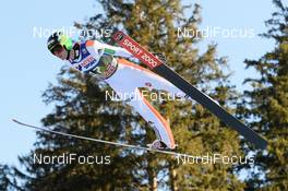 03.01.2017, Innsbruck, Austria (AUT): Anze Semenic (SLO) - FIS world cup ski jumping, four hills tournament, training, Innsbruck (AUT). www.nordicfocus.com. © Rauschendorfer/NordicFocus. Every downloaded picture is fee-liable.