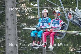 22.01.2017, Zakopane, Poland (POL): Joachim Hauer (NOR), Tom Hilde (NOR) - FIS world cup ski jumping, individual HS140, Zakopane (POL). www.nordicfocus.com. © Rauschendorfer/NordicFocus. Every downloaded picture is fee-liable.