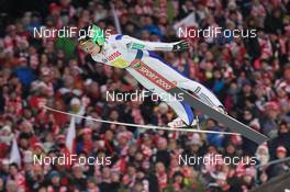 21.01.2017, Zakopane, Poland (POL): Jernej Damjan (SLO) - FIS world cup ski jumping, team HS140, Zakopane (POL). www.nordicfocus.com. © Rauschendorfer/NordicFocus. Every downloaded picture is fee-liable.