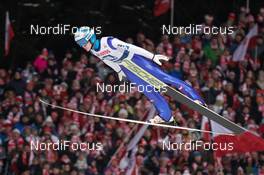 21.01.2017, Zakopane, Poland (POL): Michael Hayboeck (AUT) - FIS world cup ski jumping, team HS140, Zakopane (POL). www.nordicfocus.com. © Rauschendorfer/NordicFocus. Every downloaded picture is fee-liable.