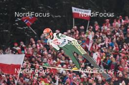 21.01.2017, Zakopane, Poland (POL): Janne Ahonen (FIN) - FIS world cup ski jumping, team HS140, Zakopane (POL). www.nordicfocus.com. © Rauschendorfer/NordicFocus. Every downloaded picture is fee-liable.