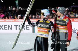 28.01.2017, Willingen, Germany (GER): Kamil Stoch (POL), Piotr Zyla (POL), (l-r)  - FIS world cup ski jumping, team HS145, Willingen (GER). www.nordicfocus.com. © Rauschendorfer/NordicFocus. Every downloaded picture is fee-liable.