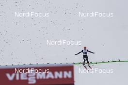 12.03.2017, Oslo, Norway (NOR): Karl Geiger (GER) - FIS world cup ski jumping, individual HS134, Oslo (NOR). www.nordicfocus.com. © NordicFocus. Every downloaded picture is fee-liable.