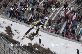 11.03.2017, Oslo, Norway (NOR): Johann Forfang (NOR) - FIS world cup ski jumping, team HS134, Oslo (NOR). www.nordicfocus.com. © Manzoni/NordicFocus. Every downloaded picture is fee-liable.