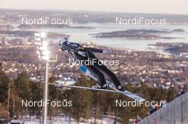 10.03.2017, Oslo, Norway (NOR): Aleksandr Bazhenov (RUS) - FIS world cup ski jumping, qualification, Oslo (NOR). www.nordicfocus.com. © Manzoni/NordicFocus. Every downloaded picture is fee-liable.