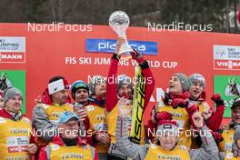 24.03.2017, Planica, Slovenia (SLO): Team Poland (l-r) - FIS world cup ski flying, cups, Planica (SLO). www.nordicfocus.com. © Modica/NordicFocus. Every downloaded picture is fee-liable.