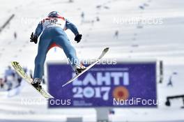 24.02.2017, Lahti, Finland (FIN): Killian Peier (SUI) - FIS nordic world ski championships, ski jumping, individual HS100, Lahti (FIN). www.nordicfocus.com. © Thibaut/NordicFocus. Every downloaded picture is fee-liable.