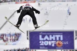 24.02.2017, Lahti, Finland (FIN): Richard Freitag (GER) - FIS nordic world ski championships, ski jumping, individual HS100, Lahti (FIN). www.nordicfocus.com. © Thibaut/NordicFocus. Every downloaded picture is fee-liable.