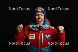 26.02.2017, Lahti, Finland (FIN): Stefan Kraft (AUT) - FIS nordic world ski championships, ski jumping, medals, Lahti (FIN). www.nordicfocus.com. © Thibaut/NordicFocus. Every downloaded picture is fee-liable.